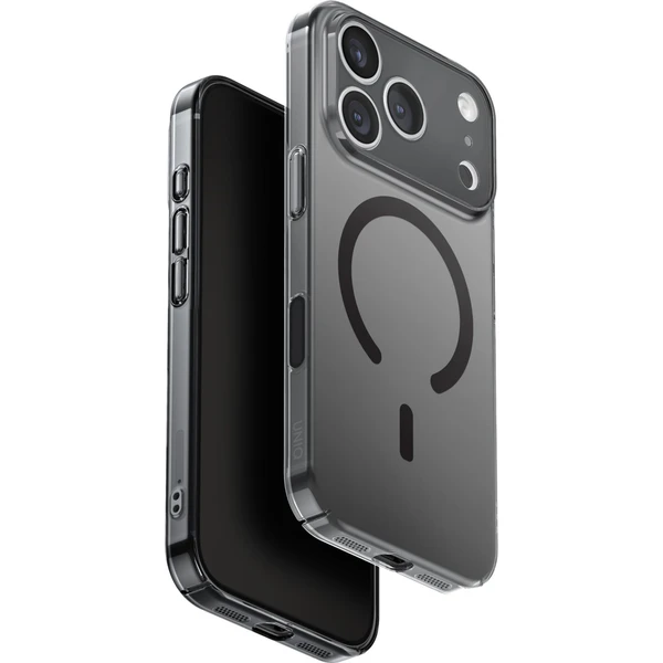 UNIQ Airsuit MagClick MagSafe kryt iPhone 17 Pro Lesklá Dymová - Puzdra - Hlavný obrázok