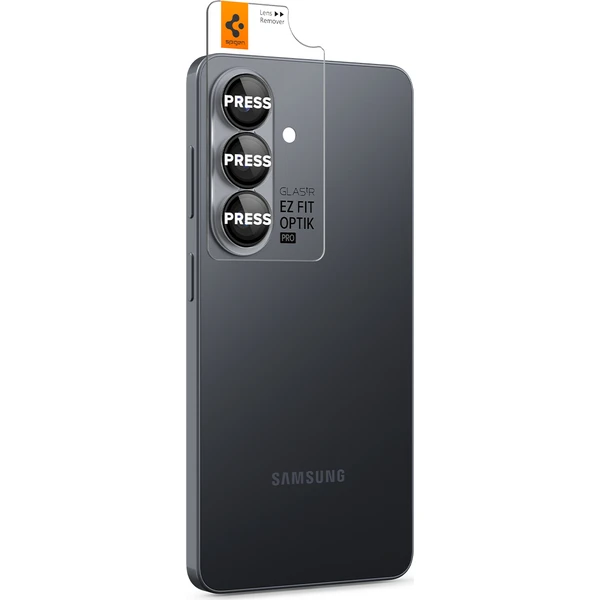 Spigen Glass tR EZ Fit Optik Pro HD sklá na fotoaparát Samsung Galaxy S26 čierna (2 ks) - Ochranné fólie a sklo - Obrázok 88c6c356eddc423bbc93bb6e47071478