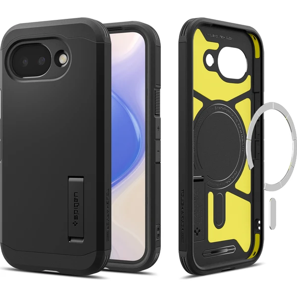 Spigen Tough Armor MagSafe kryt Google Pixel 10a čierny - Puzdra - Hlavný obrázok