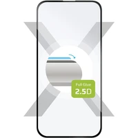 FIXED 2,5D Full-Cover tvrdené sklo Apple iPhone 16 čierne - Ochranné fólie a sklo