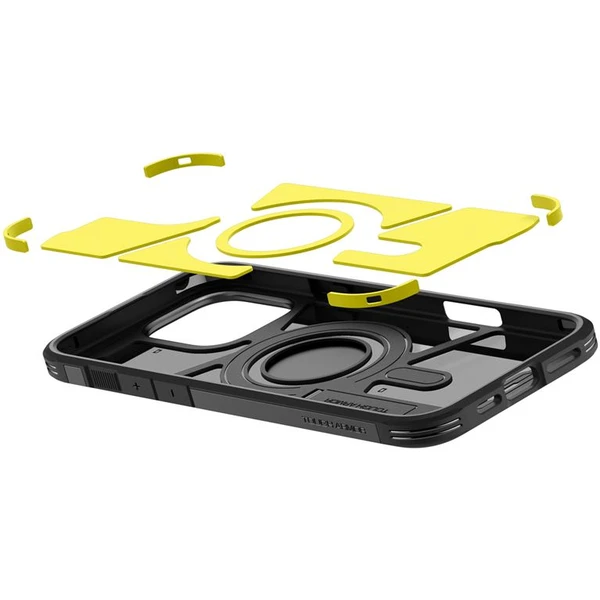 Spigen Tough Armor MagSafe kryt iPhone 16 Pro black - Puzdra - Obrázok 89052a9b71194e72bd73502a50011e97