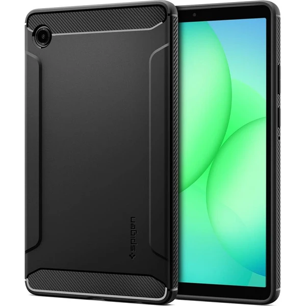 Spigen Rugged Armor puzdro Samsung Galaxy Tab A11 (2025) matne čierne - Puzdra - Hlavný obrázok