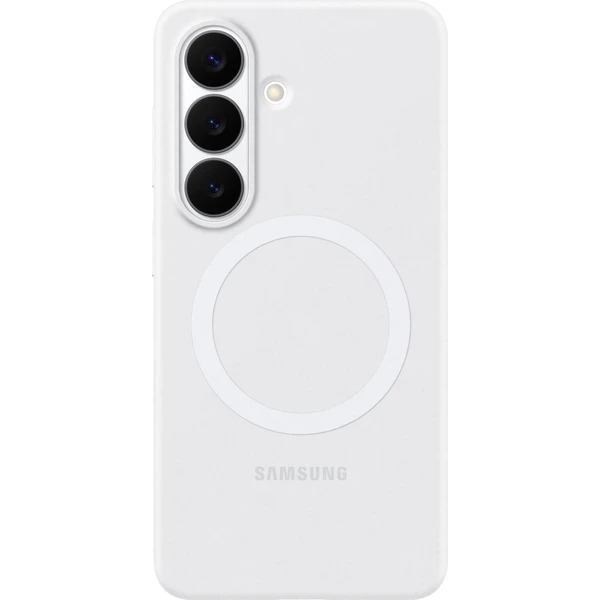 Samsung silikónový kryt s MagSafe Galaxy S26 biely - Puzdra - Obrázok 8951f5dcacec4339b229aa4a40d66777