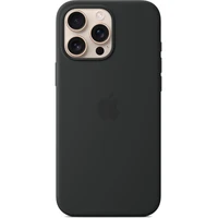 Apple silikónový kryt s MagSafe na iPhone 16 Pro Max čierny - Puzdra