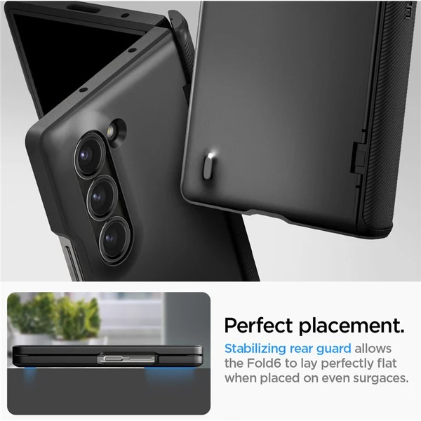 Spigen Slim Armor Pre kryt Samsung Galaxy Z Fold6 čierny - Puzdra - Obrázok 8961ffc08e8f4ef18798adebd1a6ec0e