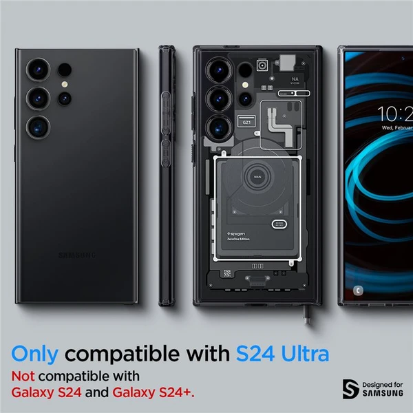 Spigen Ultra Hybrid kryt Samsung Galaxy S24 Ultra zero one - Puzdra - Obrázok 8963000N01