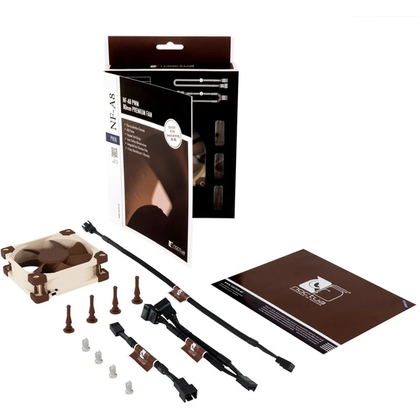 Noctua NF-A8 PWM - Ventilátory pre PC - Obrázok 89D3000O01