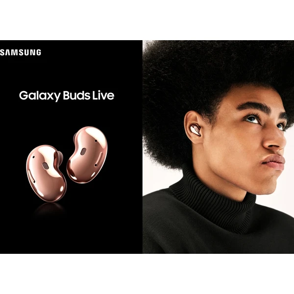 Samsung Galaxy Buds Live bronzová - Slúchadlá - Obrázok 89Q7400301