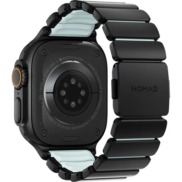 Nomad Stratos Band FKM remienok Apple Watch 45/46/49mm Black Titanium/Icy Blue - Remienky - Obrázok 89a5da6d117d412bbc5d5d85102e3c0b