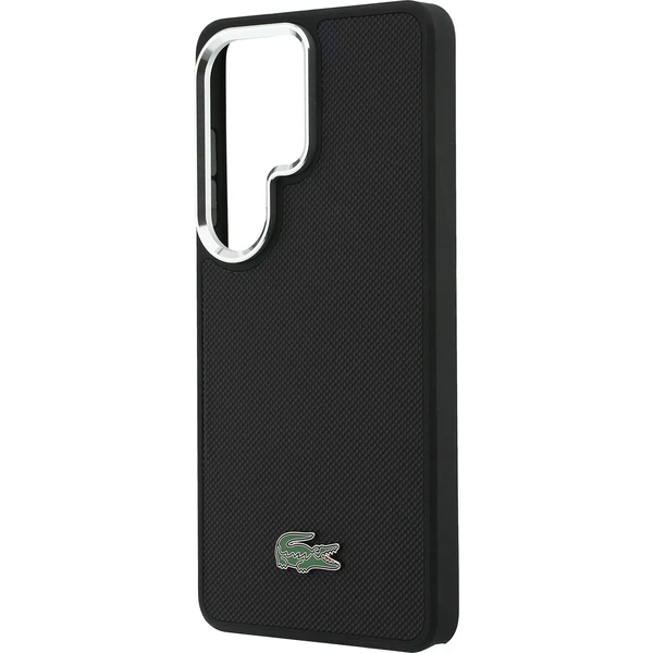 Lacoste Petit Pique Kovové Logo Magnetický kryt Samsung Galaxy S26 Ultra čierny - Puzdra - Obrázok 89a7334683d044a281d14d03462c7b22