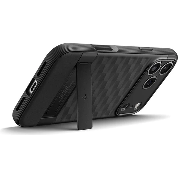 Spigen Parallax S MagSafe kryt iPhone 17 Pro Max matte black - Puzdra - Obrázok 89b14b8d644742d198074c606f7a41fc