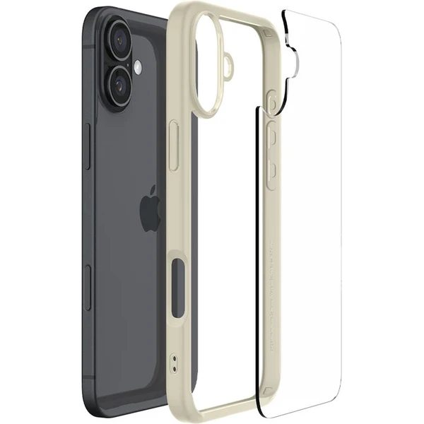 Spigen Ultra Hybrid kryt iPhone 16 Plus mute beige - Puzdra - Obrázok 89ce205014564c998b021a3003aecfb1
