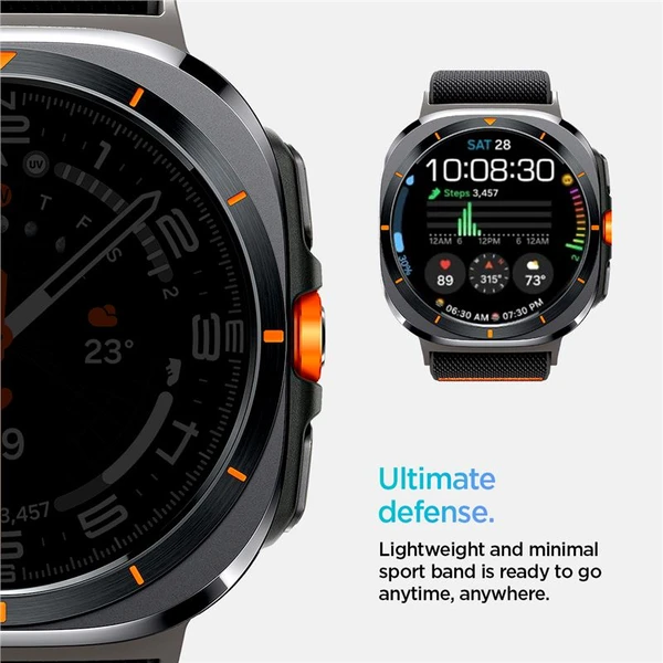 Spigen Lite Fit remienok Samsung Galaxy Watch Ultra čierny - Remienky - Obrázok 89d3a48041ce44a98b109e3b8254902e