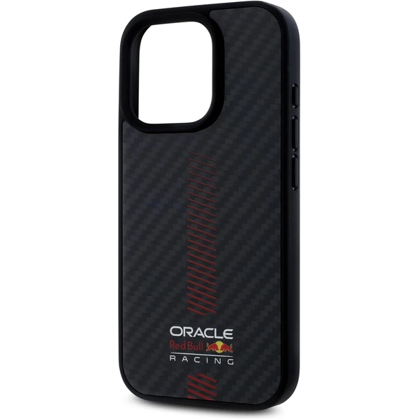 Oracle Red Bull Racing Carbon Powerbar MagSafe kryt iPhone 15 Pro Max čierny - Puzdra - Obrázok 89f27721918d4e6d9718a736d1b6c3e7