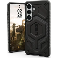 UAG Monarch Pro MagSafe uhlíkový kryt Samsung Galaxy S26+ čierny - Puzdra