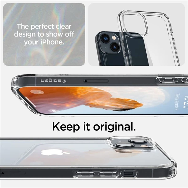 Spigen Ultra Hybrid kryt iPhone 14 číry - Puzdra - Obrázok 8A2H300401