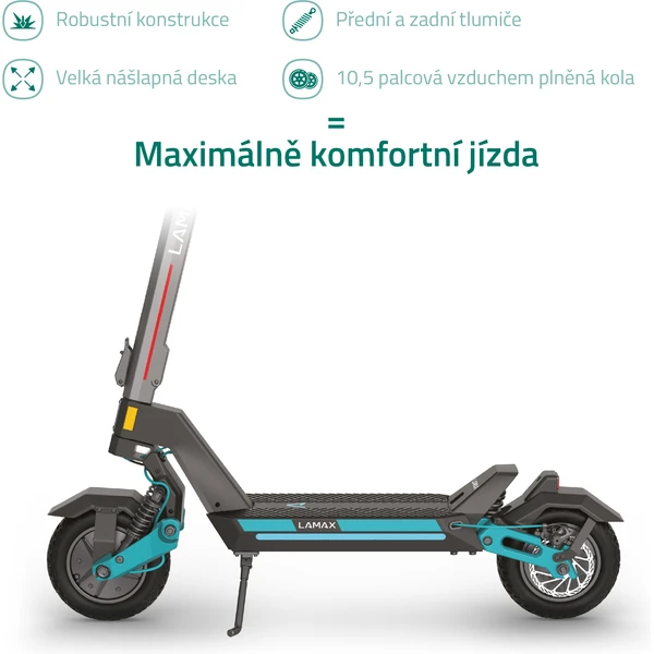 LAMAX eTank SA70 elektrická kolobežka - Elektrické vozidlá - Obrázok 8A35000N01