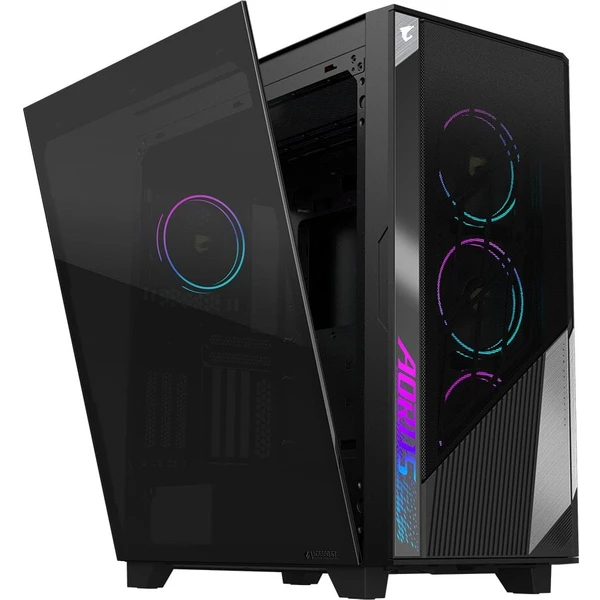 GIGABYTE AORUS C500 skriňa čierna - Počítačové skrine - Obrázok 8A57G00101