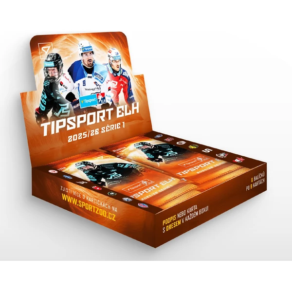 Hokejové karty SportZoo Tipsport ELH 2025/26 1. séria Blaster box - Hokejové karty - Obrázok 8AJM000K01