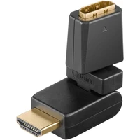 PremiumCord redukcia HDMI/HDMI s otočným konektorom čierna - Káble a redukcie