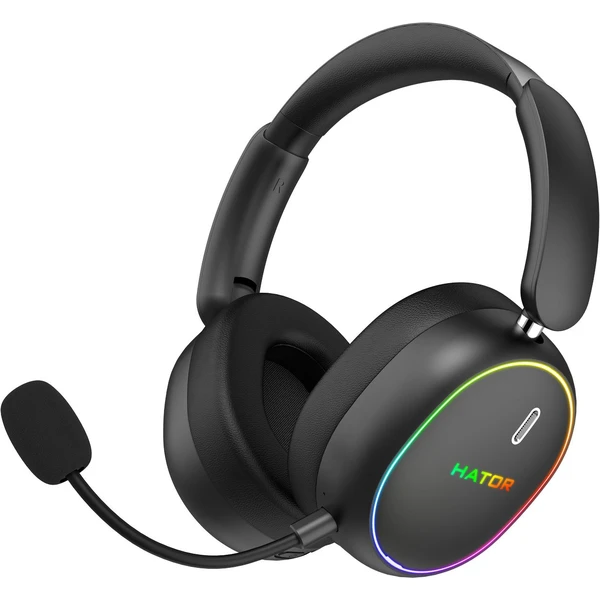 HATOR PHOENIX 2 bezdrôtový headset čierny - Slúchadlá - Hlavný obrázok
