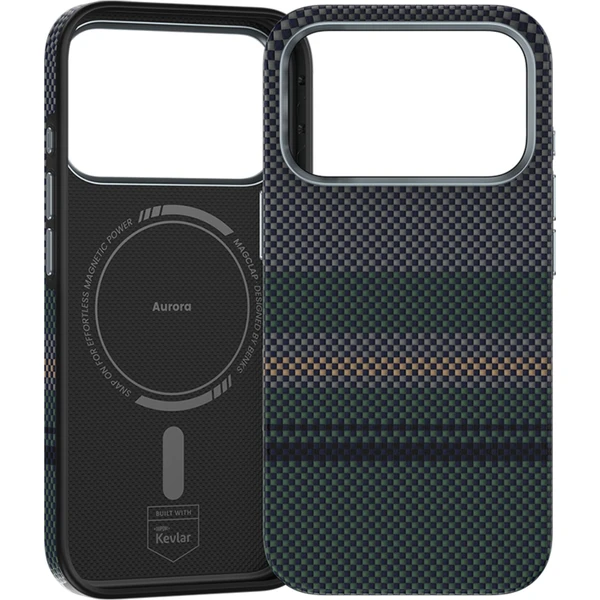 Benks ArmorPro 600D Kevlar MagSafe kryt iPhone 17 Pro Aurora - Puzdra - Obrázok 8BCK000K01