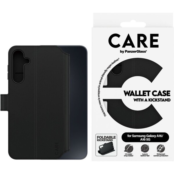 E-shop PanzerGlass® CARE púzdro Samsung Galaxy A16/A16 5G Wallet Kickstand