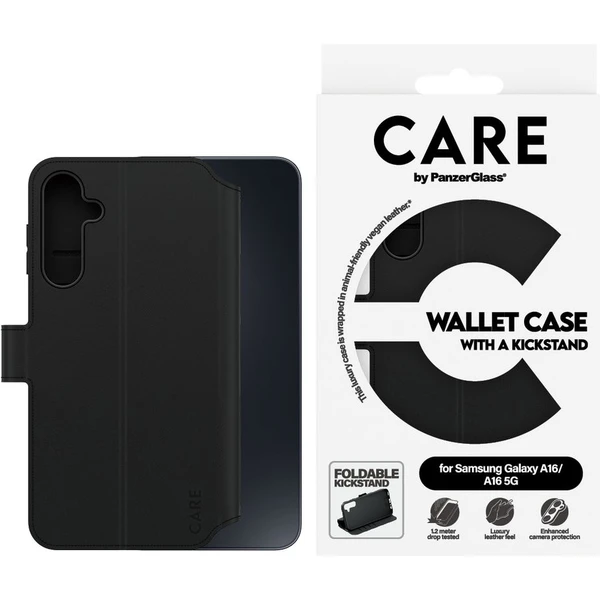 PanzerGlass® CARE púzdro Samsung Galaxy A16/A16 5G Wallet Kickstand - Puzdra - Hlavný obrázok