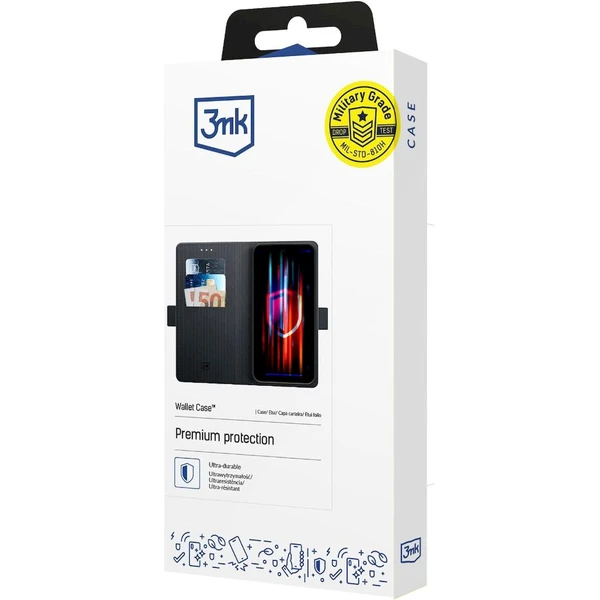 3mk ochranný kryt Wallet Case pre Samsung Galaxy A26 5G - Puzdra - Hlavný obrázok
