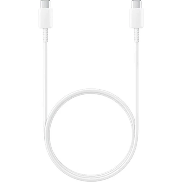 Samsung USB-C/USB-C napájací kábel 1 m biely Bulk - Káble a redukcie - Hlavný obrázok