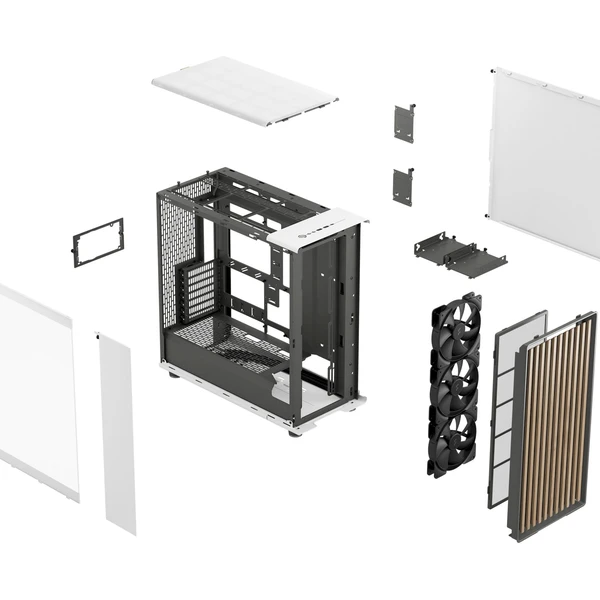 Fractal Design North XL (RC) biela - Počítačové skrine - Obrázok 8C1F000K01