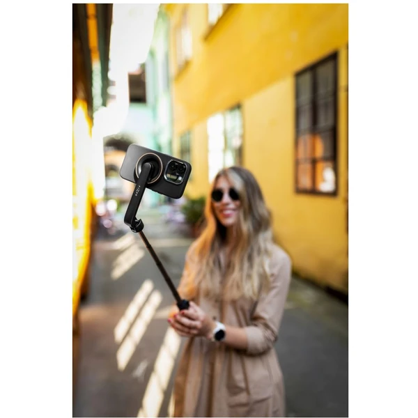 FIXED MagSnap selfie tyč s tripodom podporou MagSafe čierna - Držiaky - Obrázok 8CA8000701