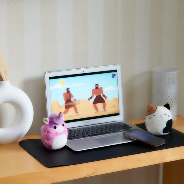 Lazerbuilt bezdrôtový reproduktor Squishmallows - Cameron (plyšový) - Reproduktory - Obrázok 8CBG000K01