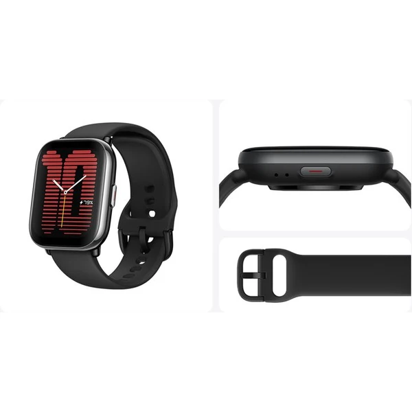 Amazfit Active šikovné hodinky čierne - Inteligentné hodinky - Obrázok 8CF0000N01