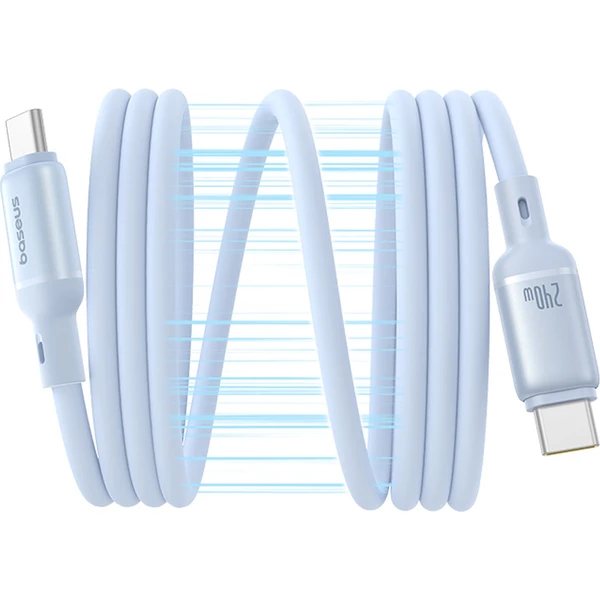 Dátový kábel Baseus PicoGo magnetic USB-C/USB-C 1m 240W modrý - Káble - Hlavný obrázok