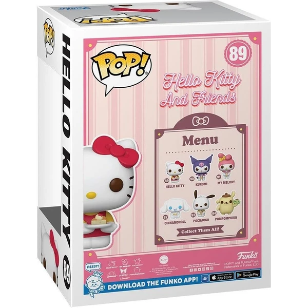 Funko POP! #89 Sanrio: Hello Kitty - Hello Kitty - Funko POP! - Obrázok 8CMG000K01