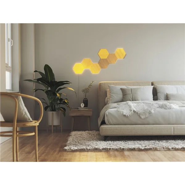 Nanoleaf Elements Hexagons Starter Kit 7 pack - Inteligentné osvetlenie - Obrázok 8CMJF00101