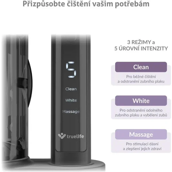 TrueLife SonicBrush K150 UV - Zubné kefky - Obrázok 8CVH100501