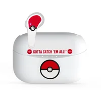 OTL detské bezdrôtové slúchadlá do uší s motívom Pokémon Pokeball - Slúchadlá