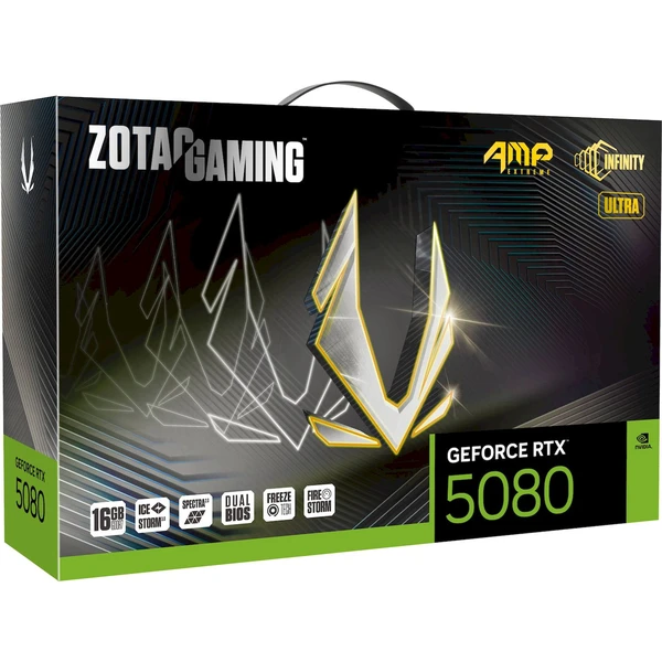 ZOTAC NVIDIA GeForce RTX 5080 AMP Extreme INFINITY Ultra 16GB GDDR7 - Grafické karty - Obrázok 8DLI000K01