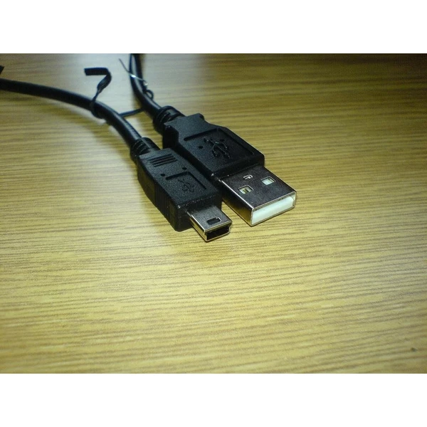 PremiumCord USB-A/MiniUSB-B kábel 0,5m čierny - Káble a redukcie - Obrázok 8DTU000501