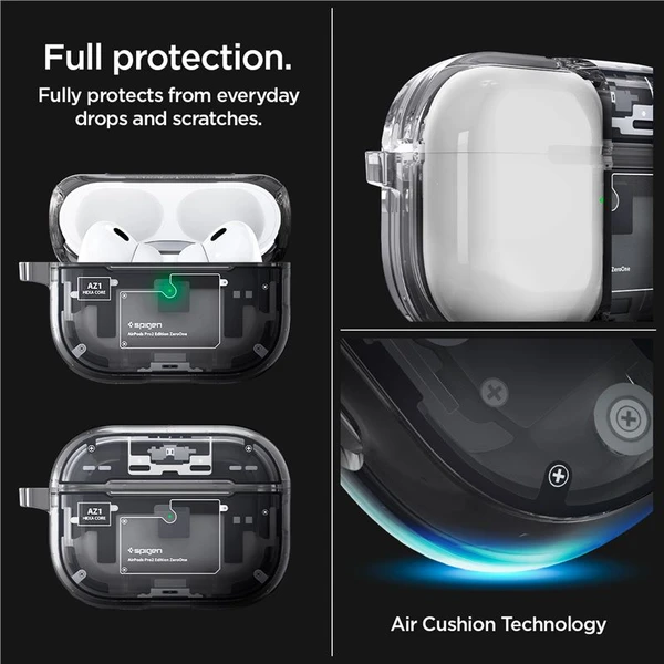 Spigen Ultra Hybrid púzdro Apple AirPods Pro 2. gen. zero one - Puzdra - Obrázok 8E66000N01