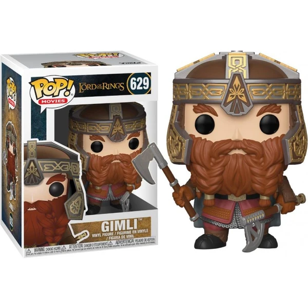 Funko POP! #629 Filmy: Pán Prsteňov/Hobbit S4 - Gimli - Funko POP! - Hlavný obrázok