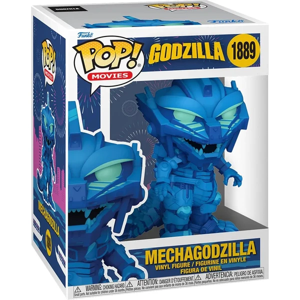 Funko POP! #1889 Movies: Godzilla - Mechagodzilla (Retro-Futurizmus) - Funko POP! - Obrázok 8EMG000K01