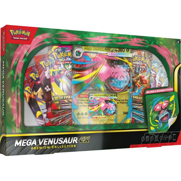 Pokémon TCG: Mega Venusaur ex Premium Collection  - Pokémon karty - Hlavný obrázok