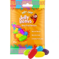 Cukríky Hot-Chip Jelly Beans - Chilli Ovocie 60 g - Cukrovinky