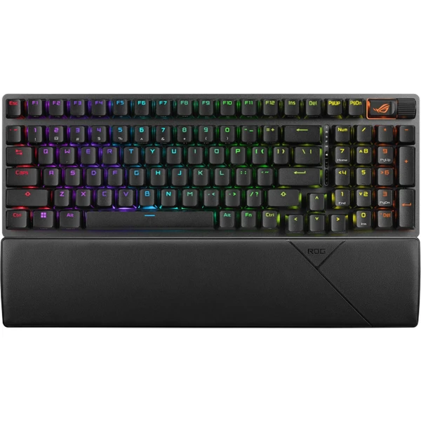 ASUS ROG Strix Scope II 96 bezdrôtová herná klávesnica (US) (RX SNOW) čierna - Klávesnice - Hlavný obrázok