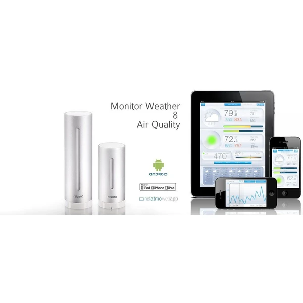 Netatmo Smart Home Weather Station inteligentná meteostanica (Ďalšia) - Meteorologické stanice - Obrázok 8GC9000101
