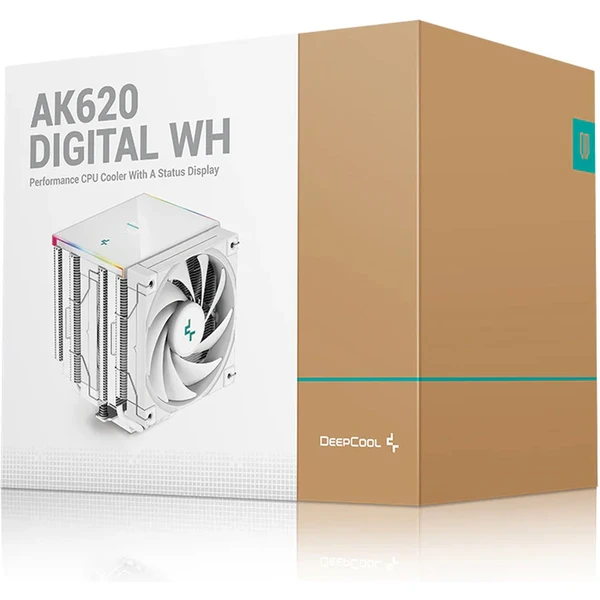 DEEPCOOL AK620 Digital biely - Chladiče - Obrázok 8GG7000701
