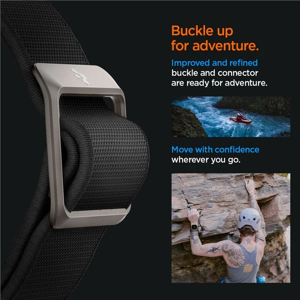 Spigen Lite Fit Ultra remienok Apple Watch 49/46/45/44/42mm čierny - Remienky - Obrázok 8GN2000P01